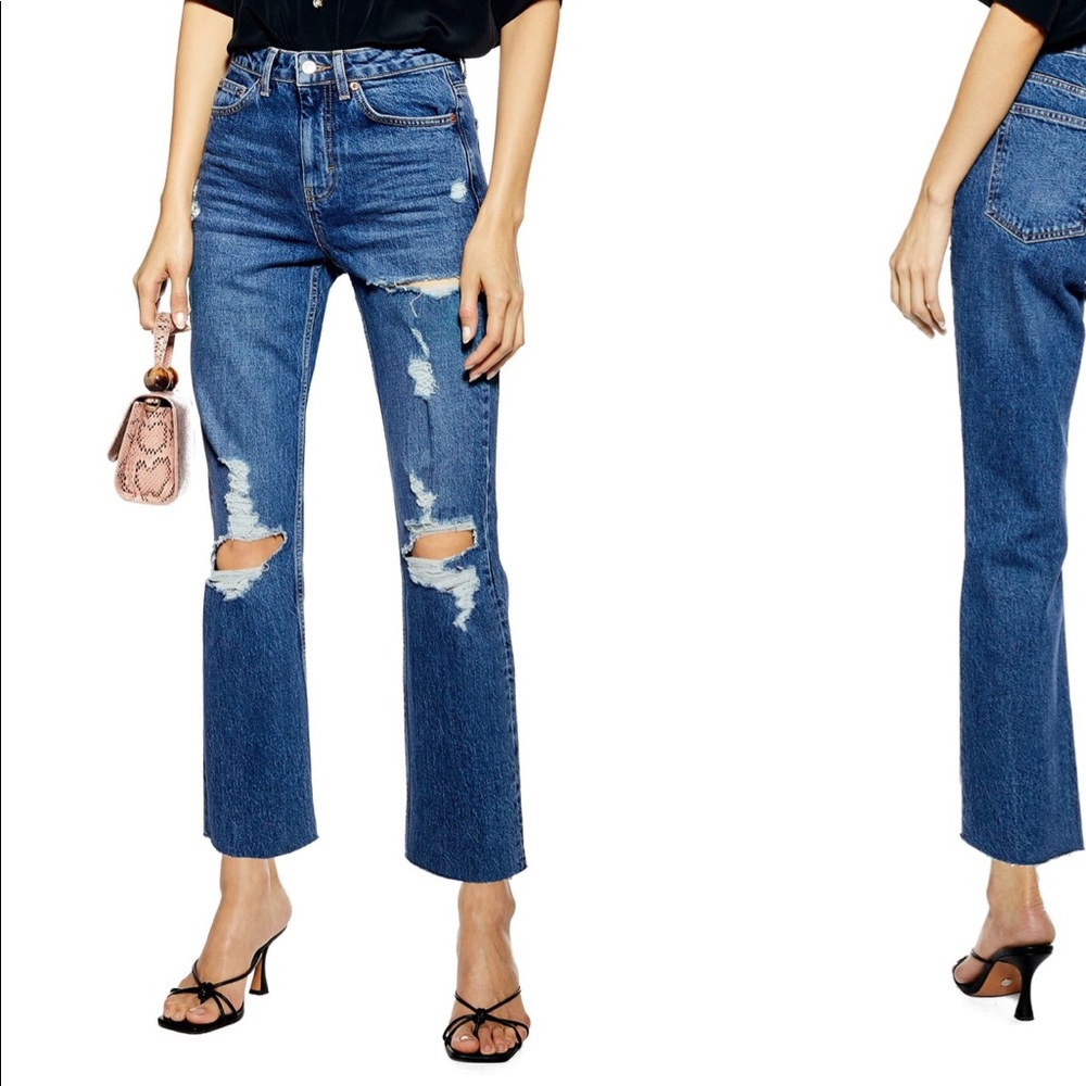 Top shop straight fit jeans